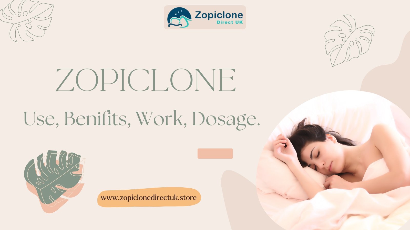 Zopiclone : Use, Benifits, Work, Dosage